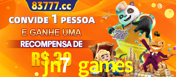 Banner institucional da jn7 games sobre parceria de marcas e criação de uma marca de excelência, apresentando os mascotes de jogos populares como o Fortune Tiger.