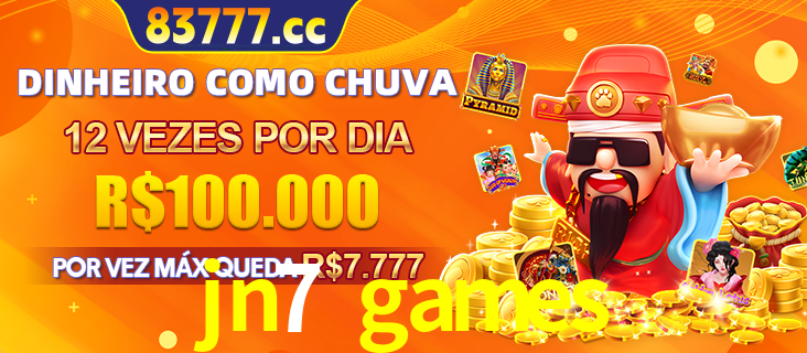 Banner do programa de recompensas Recomende para amigos do jn7 games, detalhando os bônus por convidar amigos, com prêmios que chegam a R$288.888.